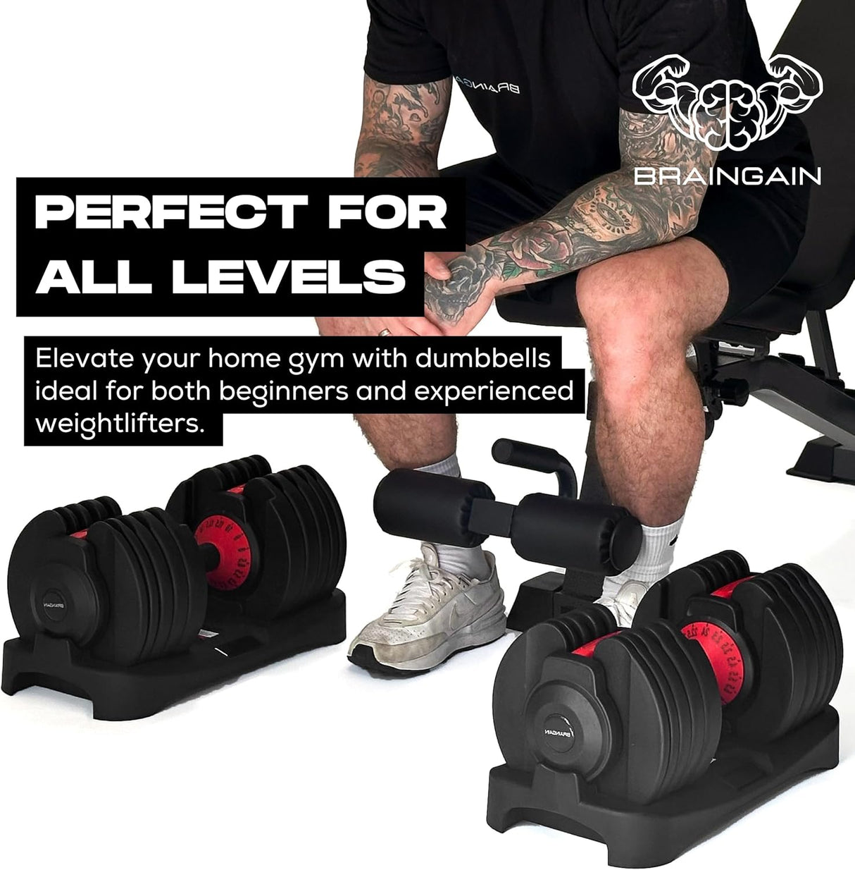 24kg Adjustable Dumbbell (Pair)