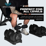 SmartBells® 24kg Adjustable Dumbbells