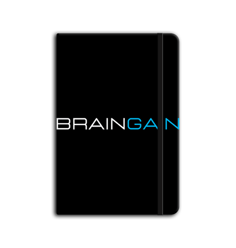 Black BRAINGAIN Notebook